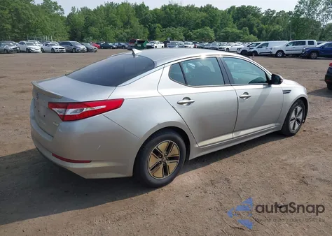2012 Kia Optima Hybrid Ex из США, поврежденный, VIN KNAGM4ADXC5011698